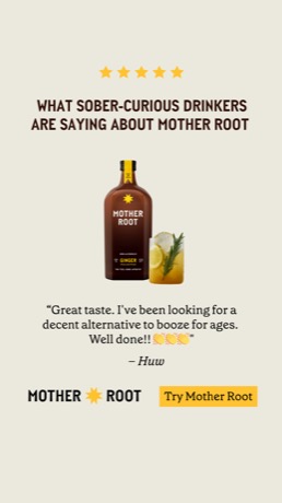 Mother Root Drinks creative