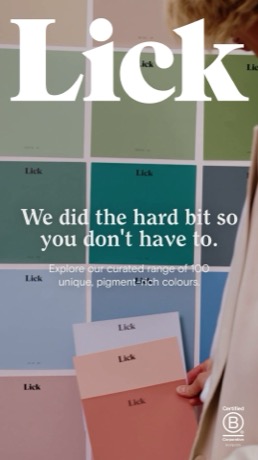 Lick creative