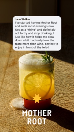 Mother Root Drinks creative